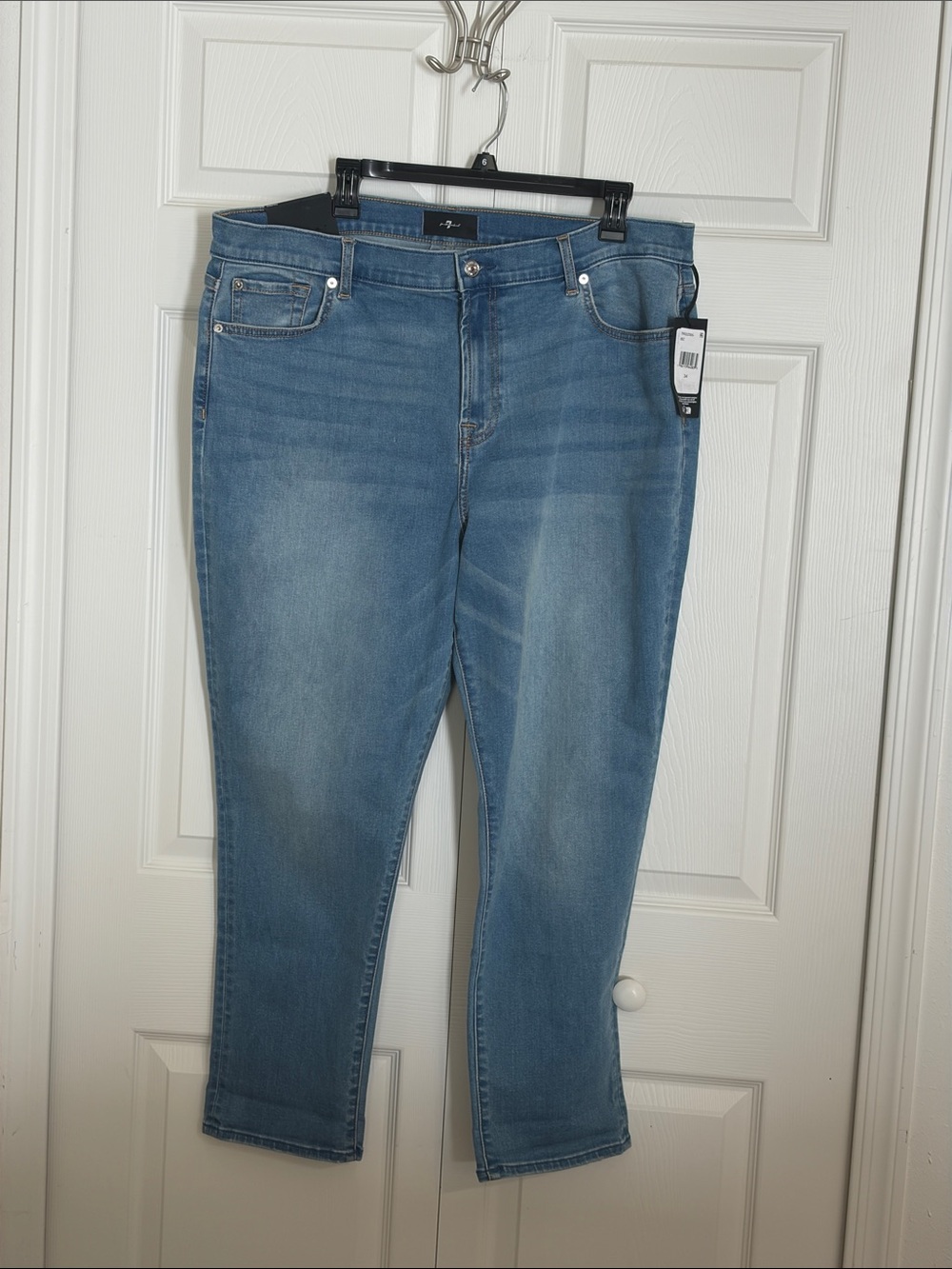 7 for all mankind Classic Midwash Women’s Jeans - Comfortable Stretch Denim